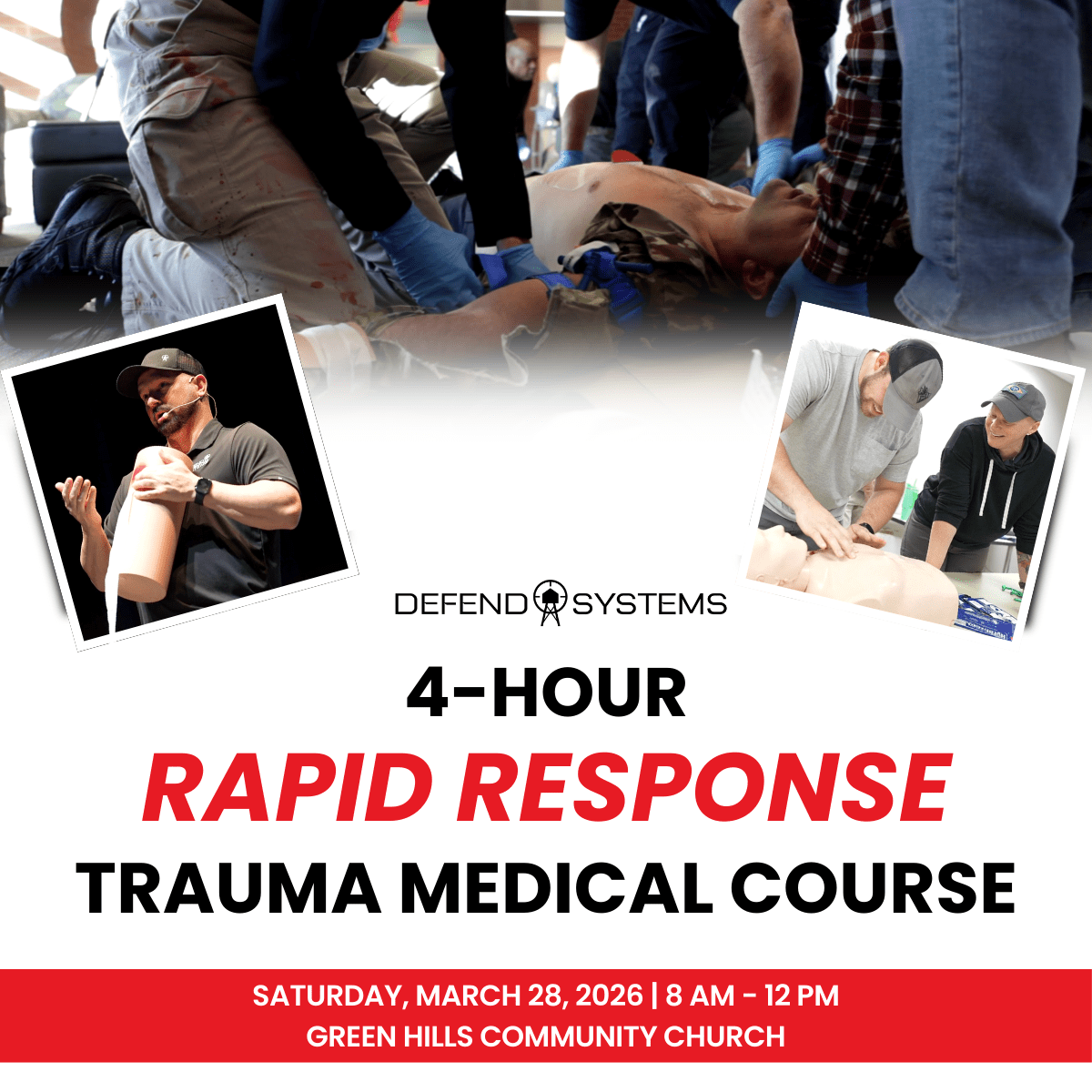4-Hour Medical Course March 2026